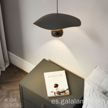 Lámpara colgante LED de pétalos ondulados nórdicos